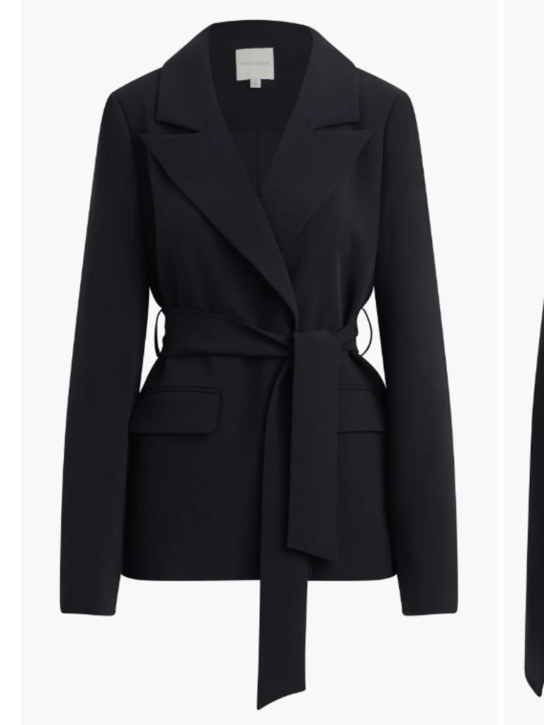 Favorite Daughter The Adrienne Blazer In Black